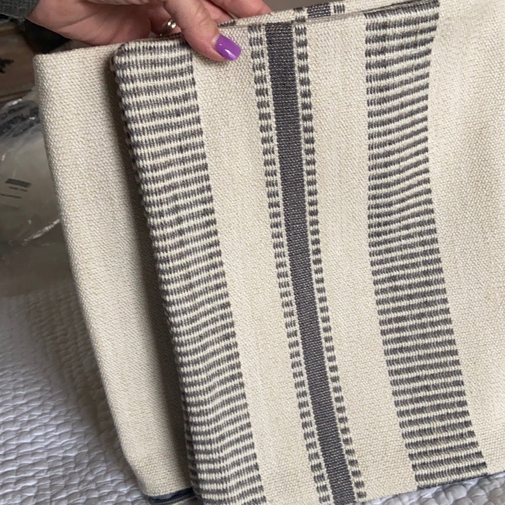 2 Restoration hardware pillow shams NEW